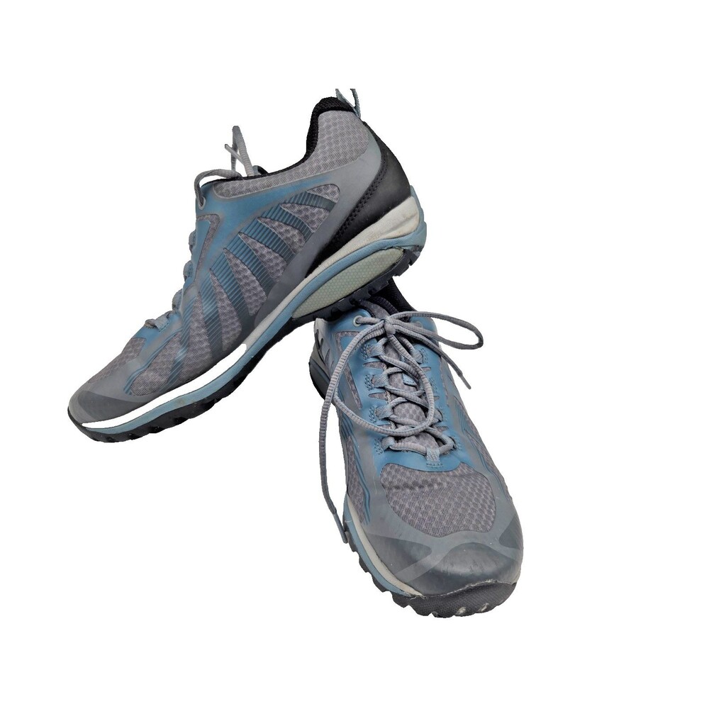 Merrell Siren Edge 3 WP Women’s 10W Waterproof Hiking Shoes Grey Blue Vibram